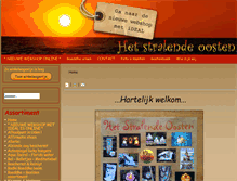 Tablet Screenshot of oosterse-artikelen.nl